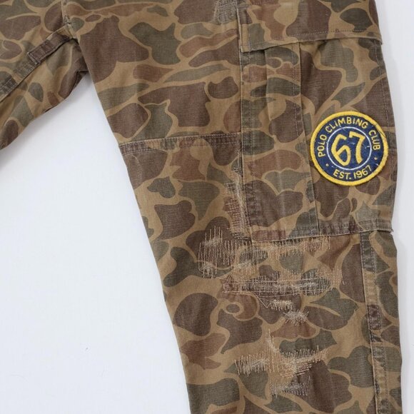 POLO Ralph Lauren camo pants sz 30 x 32 cargo explorer voyager - Picture 12 of 15